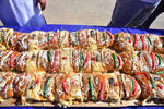 Se trata de la rosca de Reyes más grande de La Laguna.