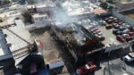 Antes del mediodía se registró un incendio en el restaurante "Pez Globo" ubicado en bulevar Constitución y prolongación Colón en Torreón.