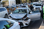 En dicho incidente participaron un Sentra, Chevrolet Meriva, Honda Accord, Toyota Corolla, una camioneta Hilux y un Tsuru.