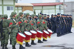 Elementos militares en la toma de protesta del Mando Especial de La Laguna.