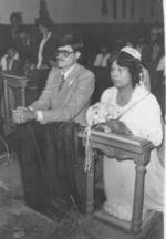 Miguel Rodríguez Herrera y María Olga Saucedo Jímenez el 13 de
enero de 1979.