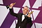 Alfonso Cuarón.  Ayer obtuvo tres estatuillas por Roma, Mejor Director, fotografía y Película en lengua extranjera, que se suman al que ya tenía por Gravity, por Mejor Director, haciendo un total de cuatro premios Oscar.