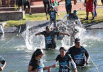 La carrera de obstáculos más divertida de Durango se desarrolló en la Fenadu, en donde 12 estaciones esperaron a los participantes.