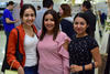 07032019 CELEBRA SU CUMPLEAñOS.  Alma Flores Múzquiz con su hija, Kareny Machado Flores, y su nuera, Zayne Robles de Machado, en su festejo de cumpleaños.