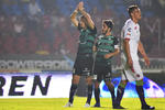 Furch festejando su gol ante Veracruz.