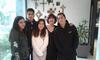 21032019 CELEBRA EN FAMILIA.  Chepis acompañada de sus nietos: Natalia, José Manuel, Valentina y Diego en su festejo de cumpleaños.