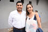 21032019 EN LOS TOROS.  Alberto Anaya y Karina Campillo.