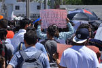 Realizaron una marcha por calles del Centro de Torreón.