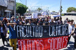 Realizaron una marcha por calles del Centro de Torreón.