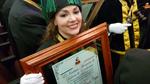 Tatiana recibe Doctorado Honoris Causa