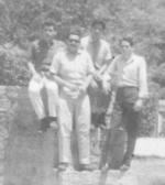 Gregorio Estrada, Gerardo Tovar, Federico Gómez y Jesús Reyes en los años 60’.
