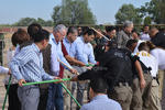 La ceremonia se realizó en las instalaciones del campo de tiro de la cuidad de Torreón.