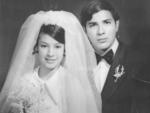 Irma Olivia Sifuentes Vera y Víctor Guillermo González Castro se casaron el 1 de mayo de 1969.