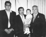Cuatro generaciones: Óscar, Gerardo, Gerardo y Héctor Rimada.