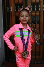 Camila Fuentes se quedó con el segundo puesto en Fitness hasta 15 años, mismo lugar que logró Aime Cordero, en hasta siete años, además de un cuarto puesto absoluto.