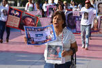 Madres de desaparecidos marcharon en Torreón.