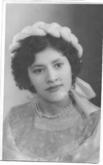 Carmela Gutiérrez Alanís. Ej. San Ignacio.
San Pedro, Coahuila, 1952.