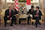 Se reunió con el primer ministro, Shinzo Abe.