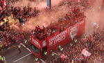 Liverpool festeja su título de la Champions con desfile