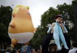 La nueva versión del 'Baby Trump' está en Londres.
