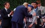 Trump se mostró cercano con los veteranos.