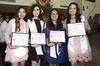 Montserrat, Karen, Alina y Valeria, Rostros | Ceremonia de Graduación