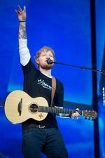 Ed Sheeran ofrece concierto en el Wanda Metropolitano de Madrid