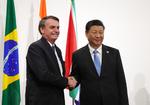 Bolsonaro y Xi Jinping de China.