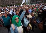 Miles de mexicanos festejan aniversario de triunfo electoral de AMLO