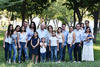 04072019 FESTEJAN EN FAMILIA.  Manuel y Mary Carmen con sus hijos y nietos en la celebración por sus 45 años de casados.