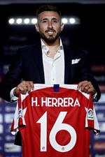 Presentan a Herrera con el Atlético de Madrid