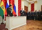 El presidente de Bolivia inició una visita oficial a la nación gobernada por Vladímir Putin.