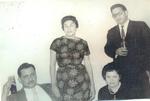 Matrimonio del Sr. Javier Mijares Ramírez y Sra. Ma. Guadalupe Méndez de Mijares (31 de diciembre de 1969).