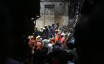 Un derrumbe en un edificio provocó alerta en Bombay.