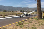La aeronave venía procedente del aeropuerto Francisco Sarabia de Torreón, a donde acudió a cargar combustible.