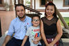 23072019 DISFRUTAN EN FAMILIA.  Ricardo, Mayra y Fernanda.