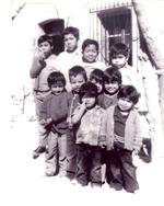 Tomás Zataráin, Álvaro Mireles, Esteban Mireles, David Rubio, Miguel Niño, Héctor Zataráin, Leonides Chacón, Luis
Chacón, Juan Chacón, Ernesto Chacón. Foto tomada en
los años 70’s.