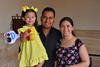09082019 EN FAMILIA.  Gerardo, Rosy y Romina.