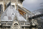 Se están llevando a cabo varias operaciones de descontaminación de plomo en los alrededores de Notre Dame.