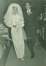 María Elena Rivas Pérez y Martín Dávalos López, se casaron en
agosto de 1969, en la iglesia Sagrado Corazón de Jesús.