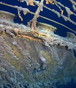 Han conseguido fotografiar los restos del Titanic, situados al norte del oceánico Atlántico.