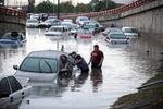 Protección Civil de Nuevo León informó que en gran parte de Monterrey ocurrieron encharcamientos e inundaciones de consideración,