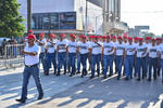 Participaron jóvenes del Servicio Militar Nacional.