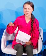 Thunberg acusó a los jefes de Estado y de Gobierno de no hacer lo suficiente para revertir la crisis climática y les avisó de que los jóvenes van a empezar el cambio, 'les guste o no'.