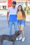 24092019 Julio Cesár y María con su perro.
