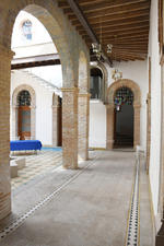Ultiman detalles de la restauración de la Casa Mudéjar, un edificio histórico que será destinado a eventos multipropósitos de cultura.