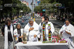 Papalotes y ofrendas por los 43 en Tlatelolco.