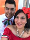 29092019 MUY MEXICANOS.  El 15 de septiembre en una cena mexicana celebraron la Ing. Lourdes Astrid Olivares y su esposo Ing. Marcos Hernández.