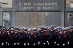 Francia recordó a los policías víctimas de un ataque la semana pasada.