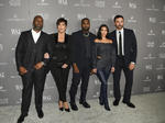 Corey Gamble, Kris Jenner, Kanye West, Kim Kardashian West y Riccardo Tisci.
WSJ Magazine 2019 Innovator Awards